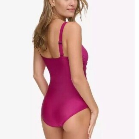 Calvin Klein Other - Calvin Klein One-Piece Swimsuit Women Size 8 Pink Beach Vacation Summer